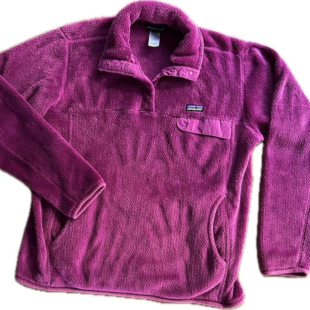 Patagonia Fuchsia Fleece Pullover